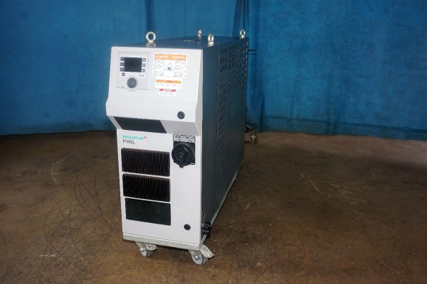 Used Regloplas Hot Water Model: P140L/34/CR15H/SK/RT100 34 kW Single Zone Portable Hot Water Process Heater Temperature control Unit