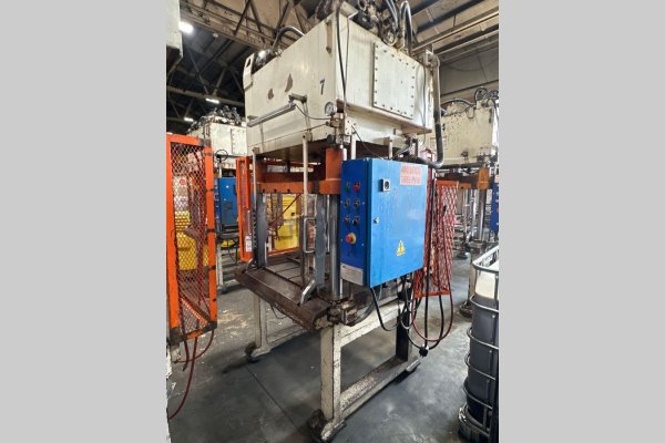 Used Long Beach - Sunrise Model: TP-40B 40 Ton Four Column (Post) Vertical Hydraulic Die Casting Trim Press