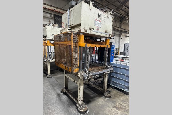 Used Long Beach - Sunrise Model: TP-40B 40 Ton Four Column (Post) Vertical Hydraulic Die Casting Trim Press