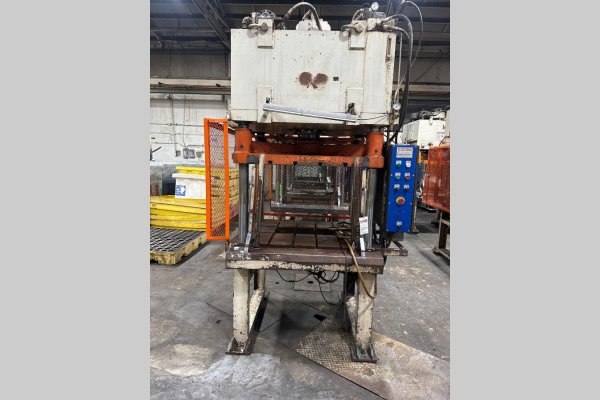 Used Long Beach - Sunrise Model: TP-40B 40 Ton Four Column (Post) Vertical Hydraulic Die Casting Trim Press