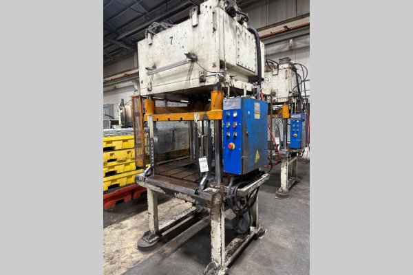 Used Long Beach - Sunrise Model: TP-40B 40 Ton Four Column (Post) Vertical Hydraulic Die Casting Trim Press