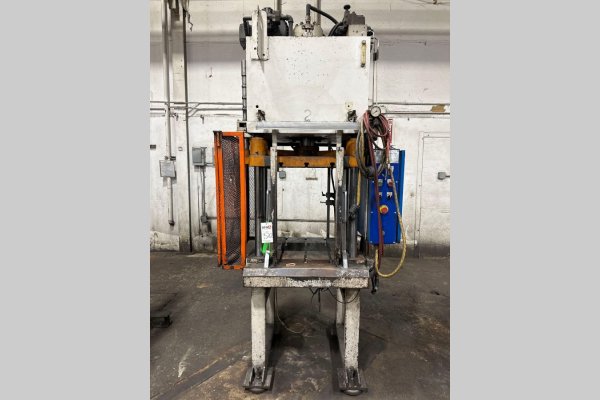 Used Long Beach - Sunrise Model: TP-20B 20 Ton Four Column (Post) Vertical Hydraulic Die Casting Trim Press