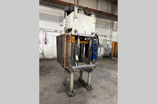 Used Long Beach - Sunrise Model: TP-20B 20 Ton Four Column (Post) Vertical Hydraulic Die Casting Trim Press
