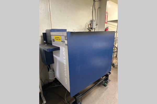 Used Bruker Model: MAGELLAN Q8 QM/V/L 32 Channel Arc/Spark Optical Emission Spectrometry (OES) analyzer Metal Analytic Spectrometer