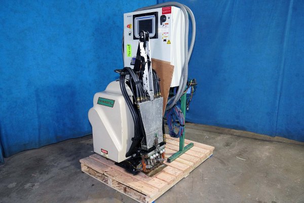 Used Rimrock Model: Rimrock 410 AB K350 410-60 Inch stroke Multi-Link Automatic Reciprocating Die Lubrication Sprayer for Die Casting and Foundry Operations