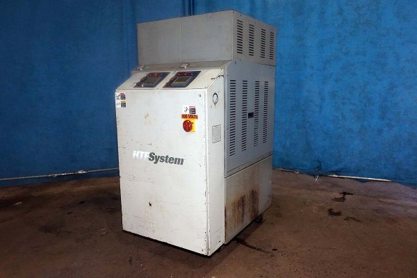 Used Mokon Model: H54224-00 48 kW (24 kw per zone) Dual (two) Zone Portable Hot Oil Process Heater Temperature Control Unit with Cooling Water Circuit