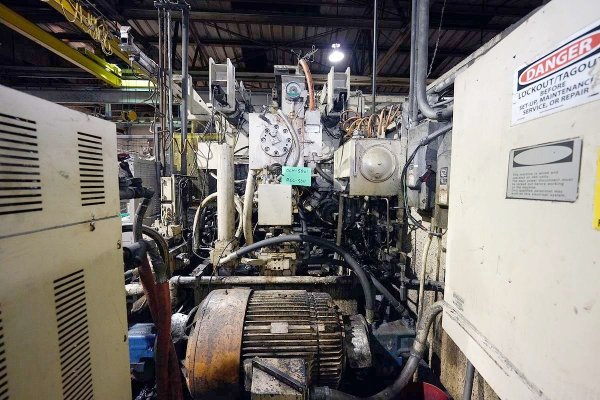 Used Prince Model: 1043 CCA 1100 U.S. Ton Horizontal Cold Chamber Aluminum High Pressure Die Casting Machine
