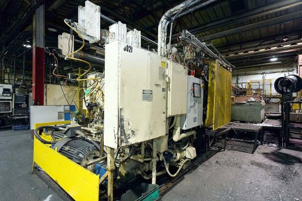 Used Prince Model: 1043 CCA 1100 U.S. Ton Horizontal Cold Chamber Aluminum High Pressure Die Casting Machine