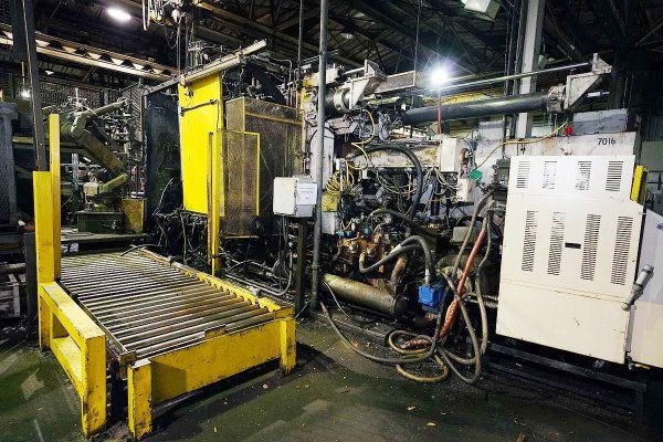 Used Prince Model: 1043 CCA 1100 U.S. Ton Horizontal Cold Chamber Aluminum High Pressure Die Casting Machine