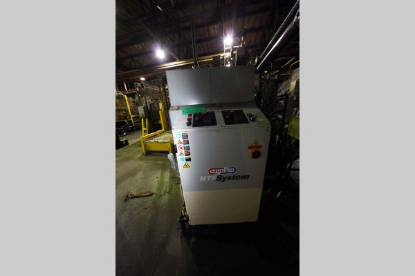 Used Mokon Model: H54224TW01 48 kW (24 kw per zone) Dual (two) Zone Portable Hot Oil Process Heater Temperature Control Unit with Cooling Water Circuit