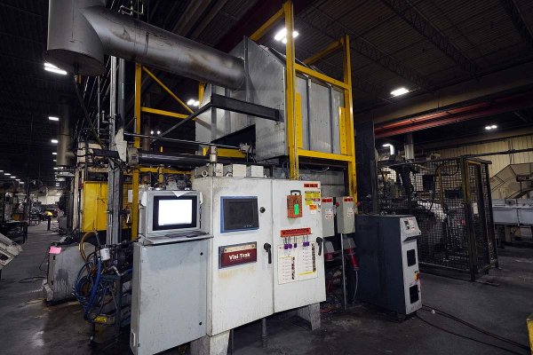 Used Prince Model: 836 CCA 900 U.S. Tons Horizontal Cold Chamber Aluminum High Pressure Die Casting Machine