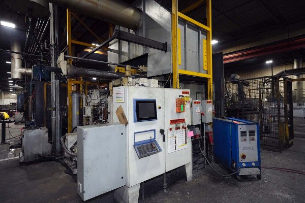 Used Prince Model: 836 CCA 900 U.S. Tons Horizontal Cold Chamber Aluminum High Pressure Die Casting Machine