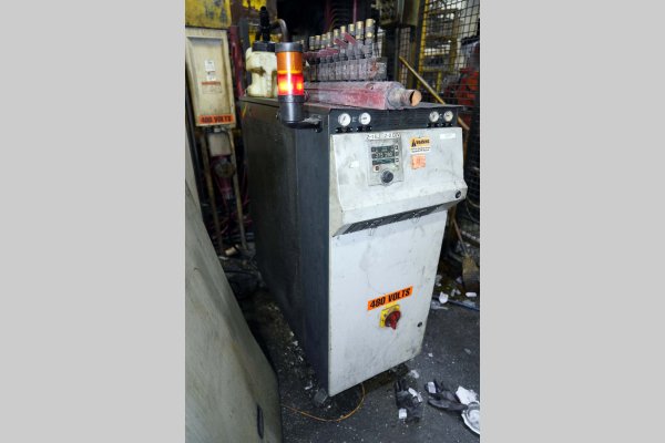 Used Regloplas Model: 300LD/40/FM65/1K/RT100 80 kW (40 kw per zone) Dual (two) Zone Portable Hot Oil Process Heater Temperature Control Unit with Cooling Water Circuit