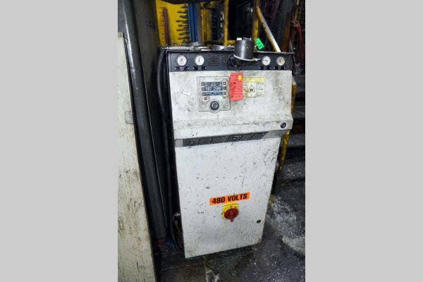 Used Regloplas Model: 300LD/40/FM65/1K/RT100 80 kW (40 kw per zone) Dual (two) Zone Portable Hot Oil Process Heater Temperature Control Unit with Cooling Water Circuit