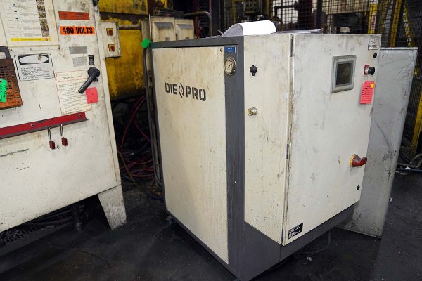 Used Die Pro Model: Core Cool 3.3.15 100 KW (25KW Per Zone) Dual (two) Zone Portable Refrigerated Water Chiller Temperature Control Unit