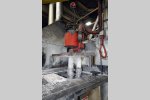 Molten Metal Equipment Innovations (MMEI) - Inline Rotary Degassing 5 HP Rotary Degassing and Fluxing Unit for Aluminum Alloys, Electric Inverter Drive with Digital Speed (RPM) Control controls