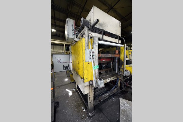 Used Metal Mechanics Model: MM-35 35 Ton Four Column (Post) Vertical Hydraulic Die Casting Trim Press