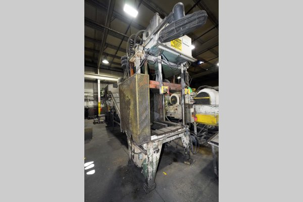 Used Metal Mechanics Model: MM-35 35 Ton Four Column (Post) Vertical Hydraulic Die Casting Trim Press