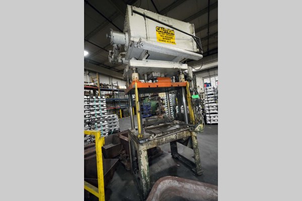 Used Metal Mechanics Model: MM-35 35 Ton Four Column (Post) Vertical Hydraulic Die Casting Trim Press