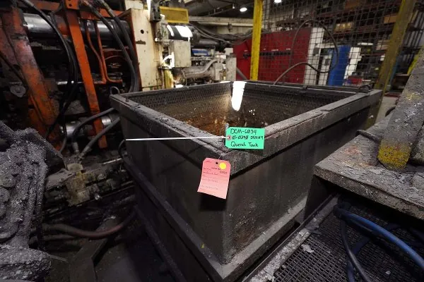 Used PCDC Model: PCDC-QT 280 280 Gallon Quench Tank Capacity Quench Tanks used for quenching die castings