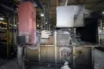 F.W. Schaefer - FWS-800 800 Pounds per Hour Melt Rate Reverberatory Type Wet Bath Stationary Aluminum Melting and Holding Furnace, Digital PID Controllers controls