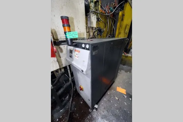 Used Regloplas Model: 300LD/20/FM65/1K/RT100 40 kW (20 kw per zone) Dual (two) Zone Portable Hot Oil Process Heater Temperature Control Unit with Cooling Water Circuit