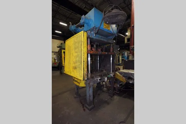 Used Metal Mechanics Model: TP-50 50 U.S. Ton Four Column (Post) Vertical Hydraulic Die Casting Trim Press