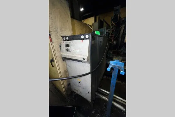Used Regloplas Model: 300LD/40/FM65/1K/RT100 80 kW (40 kw per zone) Dual (two) Zone Portable Hot Oil Process Heater Temperature Control Unit with Cooling Water Circuit