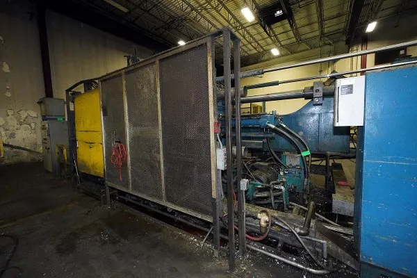 Used Buhler Model: SC D/84V 980 Metric Ton Horizontal Cold Chamber Aluminum/Magnesium Capable High Pressure Die Casting Machine