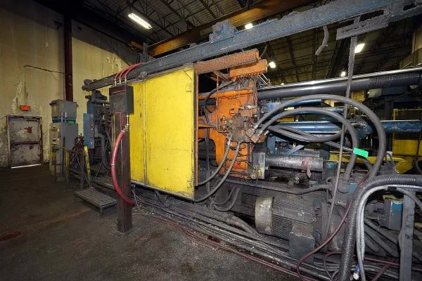 Used Buhler Model: H-800-B 980 Metric Ton Horizontal Cold Chamber Aluminum/Magnesium Capable High Pressure Die Casting Machine