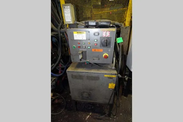 Used Fanuc Robotics Model: M-710i with R-J2 Controller Six Axis Industrial Robot with Extractor Package/Gripper For Extracting Die Castings