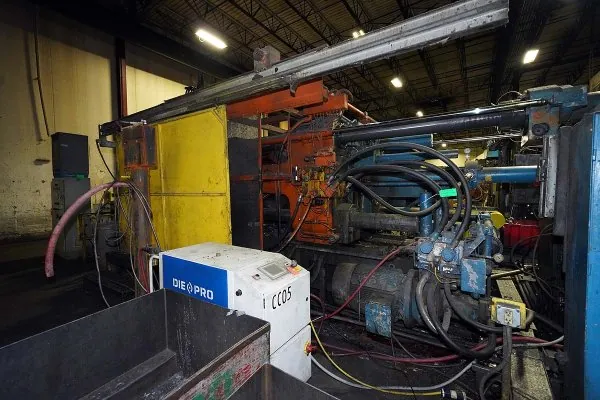 Used Buhler Model: H-800-B 980 Metric Ton Horizontal Cold Chamber Aluminum/Magnesium Capable High Pressure Die Casting Machine