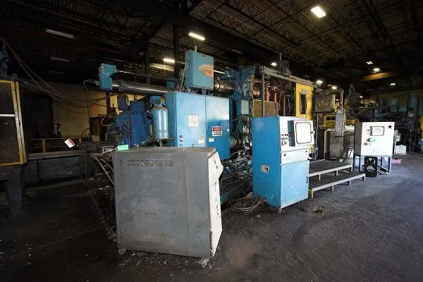 Used Prince Model: 1242 CCA 1200 Ton Horizontal Cold Chamber Aluminum High Pressure Die Casting Machine