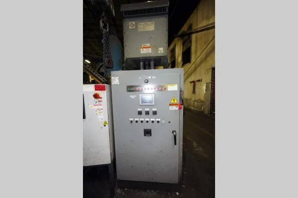 Used Pyrotek Model: 2,860 pound bath capacity Low Energy High Efficiency Electric Heated Aluminum Holding Furnace