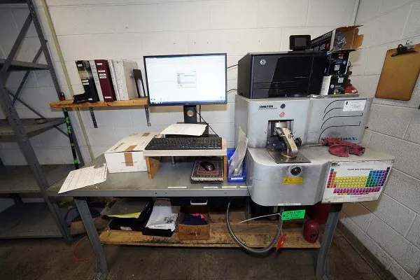Used Spectro Analytical Model: SPECTROMAXx LMD07 54 maximum number of elements Arc/Spark Optical Emission Spectrometry (OES) analyzer Metal Analytic Spectrometer