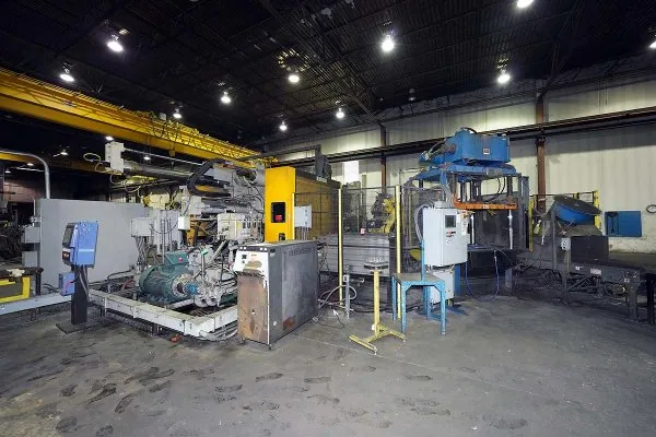 Used Prince Model: 1246 CCA 1200 Ton Horizontal Cold Chamber Aluminum High Pressure Die Casting Machine