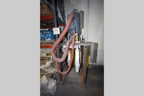 Used Molten Metal Equipment Innovations (MMEI) Model: Thor 20 HP Molten Metal Pump for pumping and transferring non-ferrous liquid metal from furnaces crucibles and transfer ladles