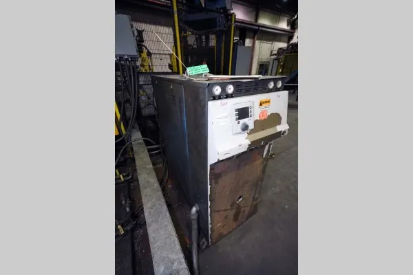 Used Regloplas Model: 300LD/40/FM65/1K/RT100 80 kW (40 kw per zone) Dual (two) Zone Portable Hot Oil Process Heater Temperature Control Unit with Cooling Water Circuit