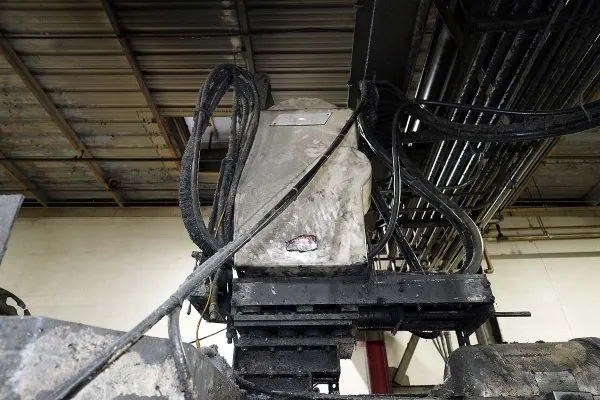 Used Rimrock Model: Rimrock 410 HD K350 410-60 Inch stroke Multi-Link Automatic Reciprocating Die Lubrication Sprayer for Die Casting and Foundry Operations