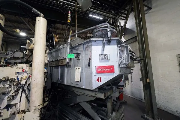 Used Striko Westofen Model: W 1200 SL ProDos xp 1200 kg Low Energy Electric Heated Aluminum Holding and Dosing Furnace