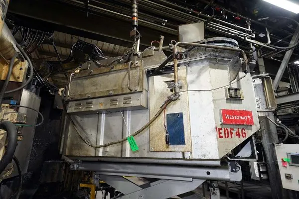 Used Striko Westofen Model: W 1200 SL ProDos xp 1200 kg Low Energy Electric Heated Aluminum Holding and Dosing Furnace