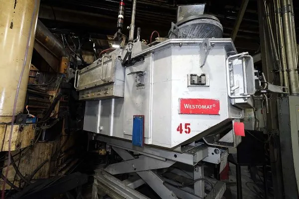 Used Striko Westofen Model: W 1200 SL ProDos xp 1200 kg Low Energy Electric Heated Aluminum Holding and Dosing Furnace