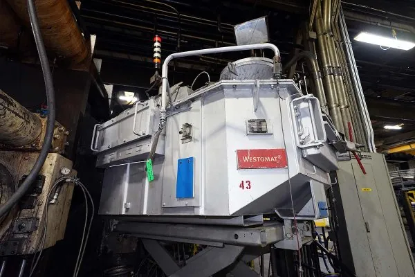 Used Striko Westofen Model: W 1200 SL ProDos xp 1200 kg Low Energy Electric Heated Aluminum Holding and Dosing Furnace