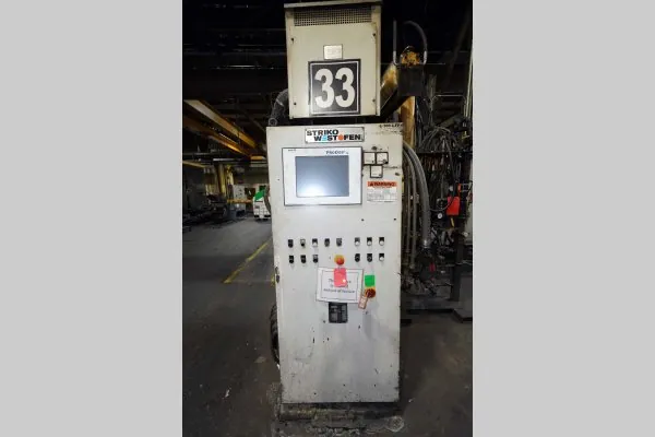 Used Striko Westofen Model: W 1200 SL ProDos 1200 kg Low Energy Electric Heated Aluminum Holding and Dosing Furnace