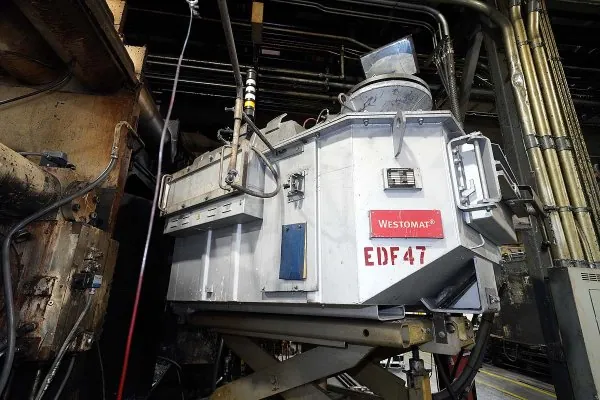 Used Striko Westofen Model: W 1200 SL ProDos xp 1200 kg Low Energy Electric Heated Aluminum Holding and Dosing Furnace