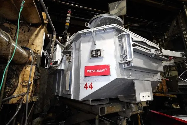 Used Striko Westofen Model: W 1200 SL ProDos xp 1200 kg Low Energy Electric Heated Aluminum Holding and Dosing Furnace