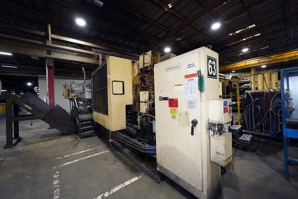 Used Prince Model: 1246 CCA 1200 Ton Horizontal Cold Chamber Aluminum High Pressure Die Casting Machine