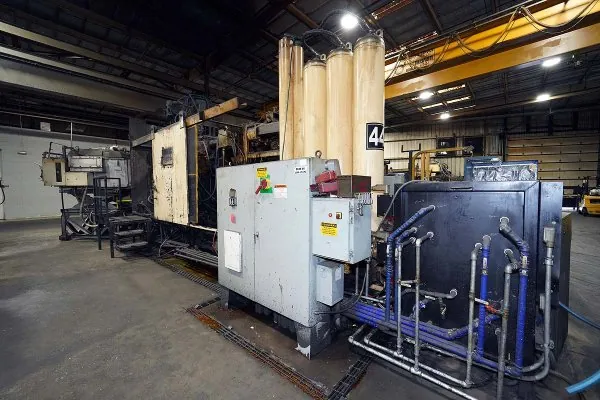 Used HPM Model: II-1200-A 1200 Ton Horizontal Cold Chamber Aluminum High Pressure Die Casting Machine