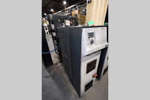 Used Regloplas Model: P180MD/18/SM75/2SK/RT100 36 kw (18 kW per zone) Dual (two) Zone Portable Hot Water Process Heater Temperature control Unit