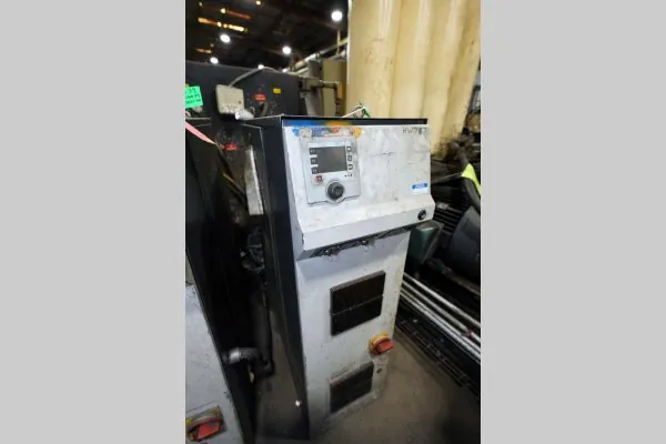 Used Regloplas Model: P160MD/18/SM75/2SK/RT100 36 kw (18 kW per zone) Dual (two) Zone Portable Hot Water Process Heater Temperature control Unit